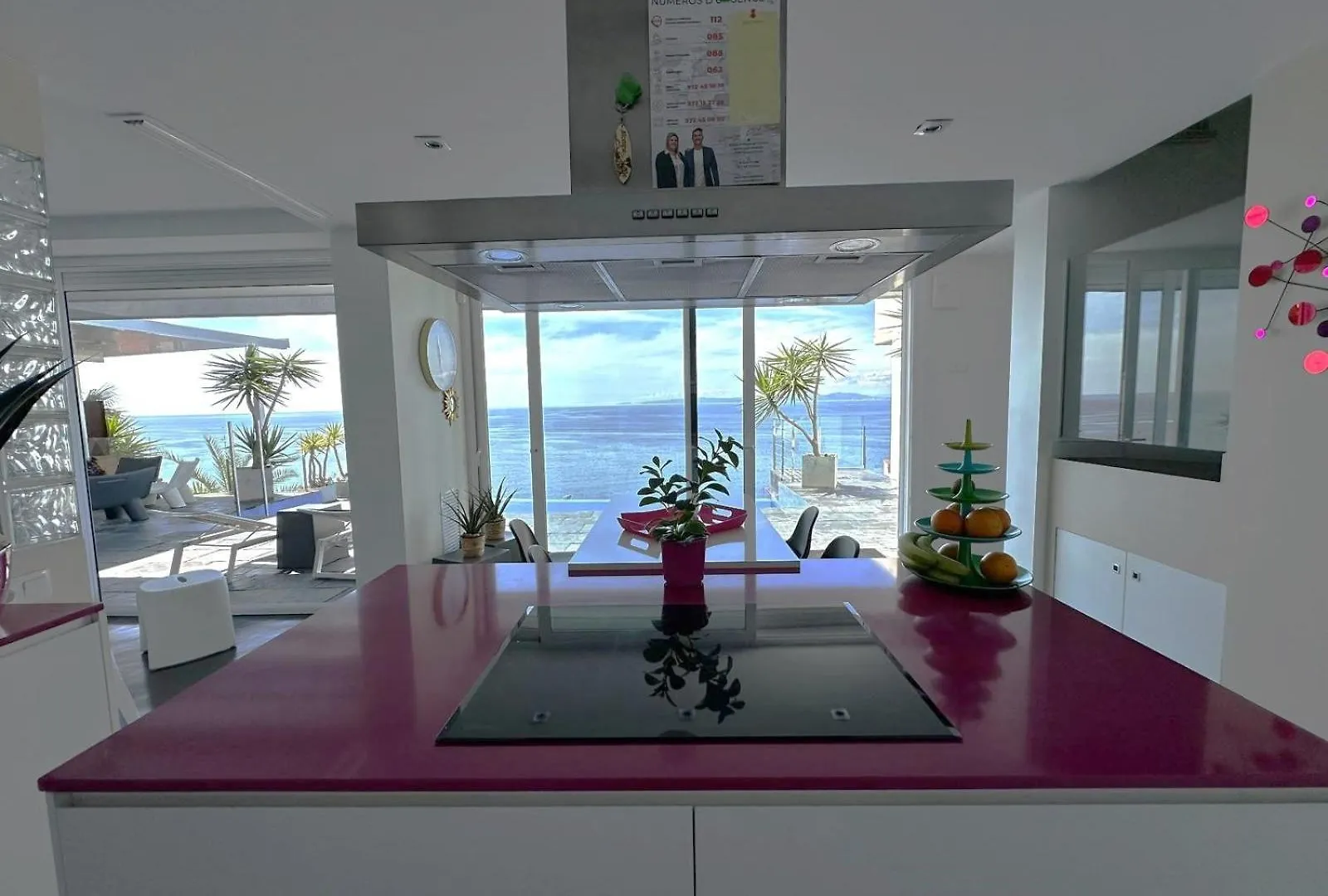 펜션 로지즈 Preciosa Casa Con Piscina Desbordante Y Vistas Al Mar 빌라 스페인